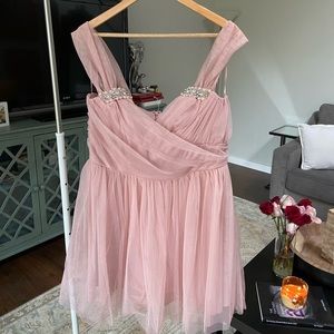 Tulle mini dress